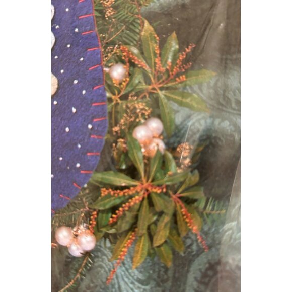 Janlynn Angel Christmas Stocking Felt Appliqué Kit #36-36 By Holly Witt NEW KIT - Picture 11 of 11